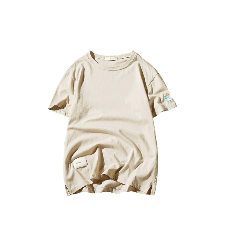 2018夏装年轻青少年男士短袖T恤学生韩版潮半袖修身上衣服打底衫