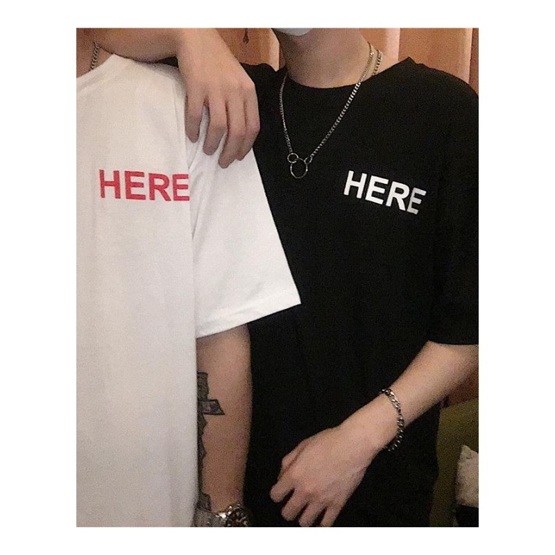 情侣装夏装2018年轻宽松百搭bf短袖T恤女韩版夏季半袖学院风班服