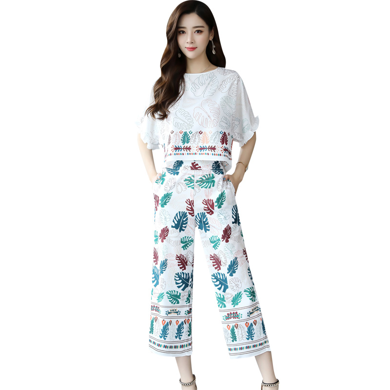 bf阔腿裤俏皮小心机套装女春夏女士新品矮个子显瘦时髦洋气女装