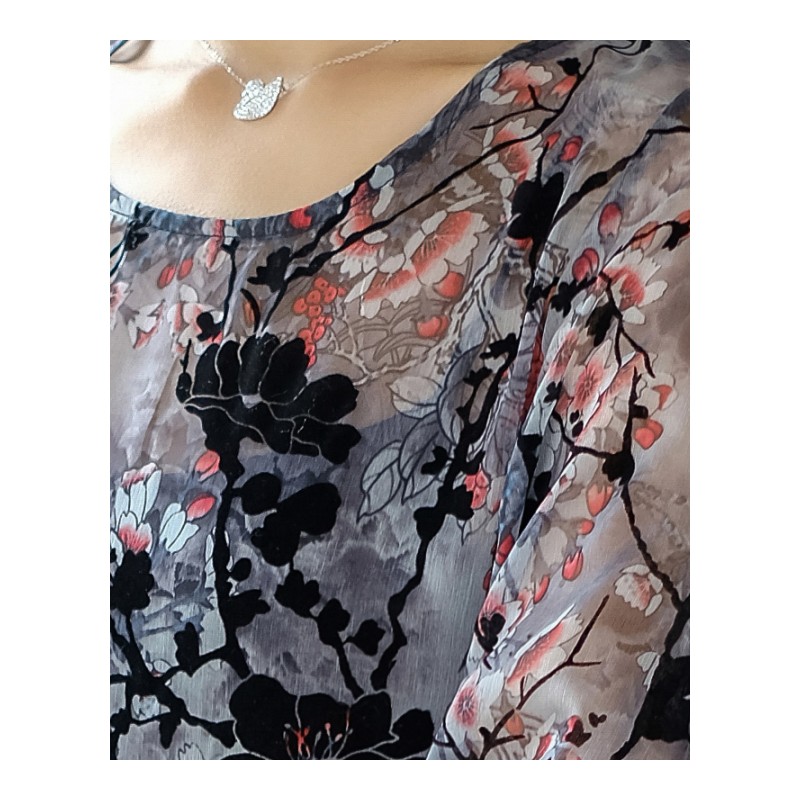 年轻妈妈夏装时尚连衣裙两件套宽松气质中年女仙女雪纺裙子中长款