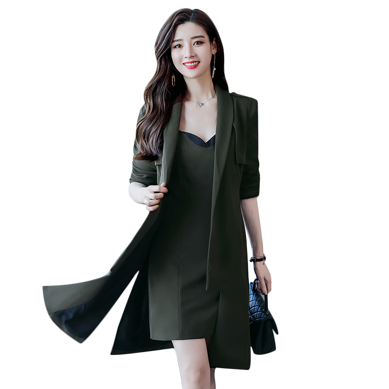 女士秋季新品女装韩版时尚气质淑女职业装套装裙名媛时髦两件套夏