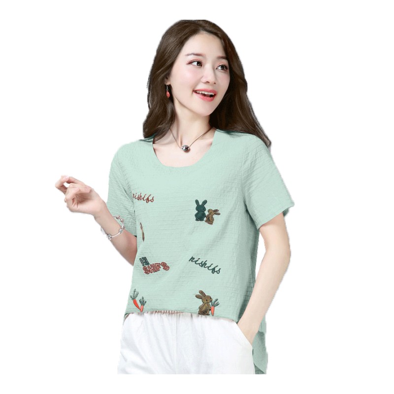 女潮 为了你我愿意热爱整个世界同款欧货大版我和两个他张子枫T恤