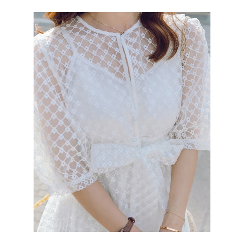 2018新款女装今年流行的春装小心机套装上班族时尚25-30岁连衣裙