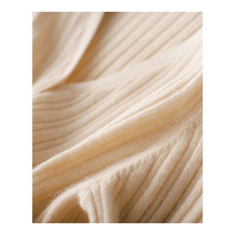 2017秋冬季新款羊绒衫女装修身抽条系扣开衫韩版加厚针织衫