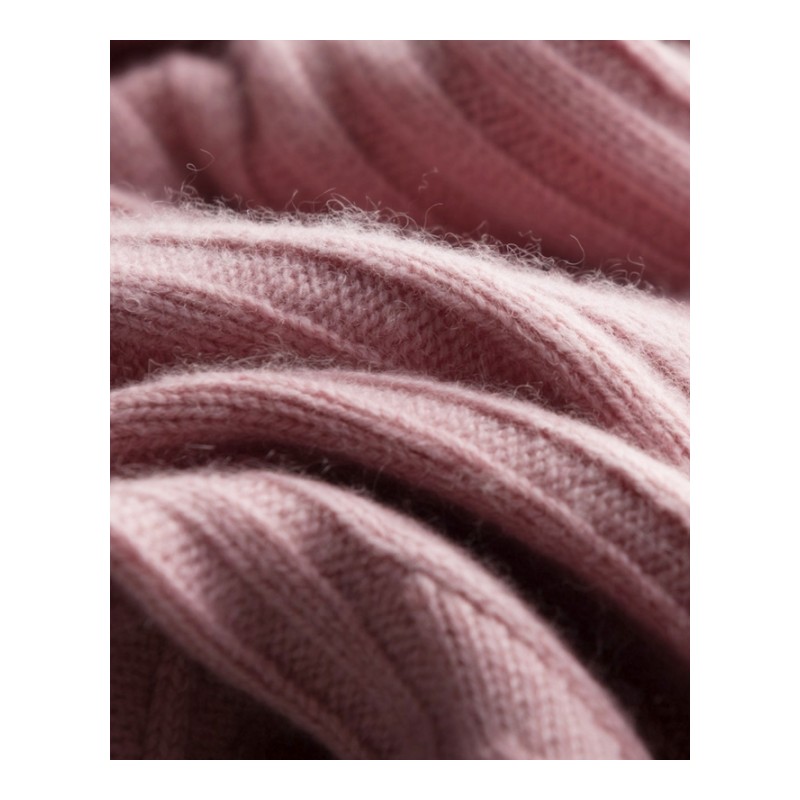 2017秋冬季新款羊绒衫女装半高领修身麻花菱形加厚套头针织衫