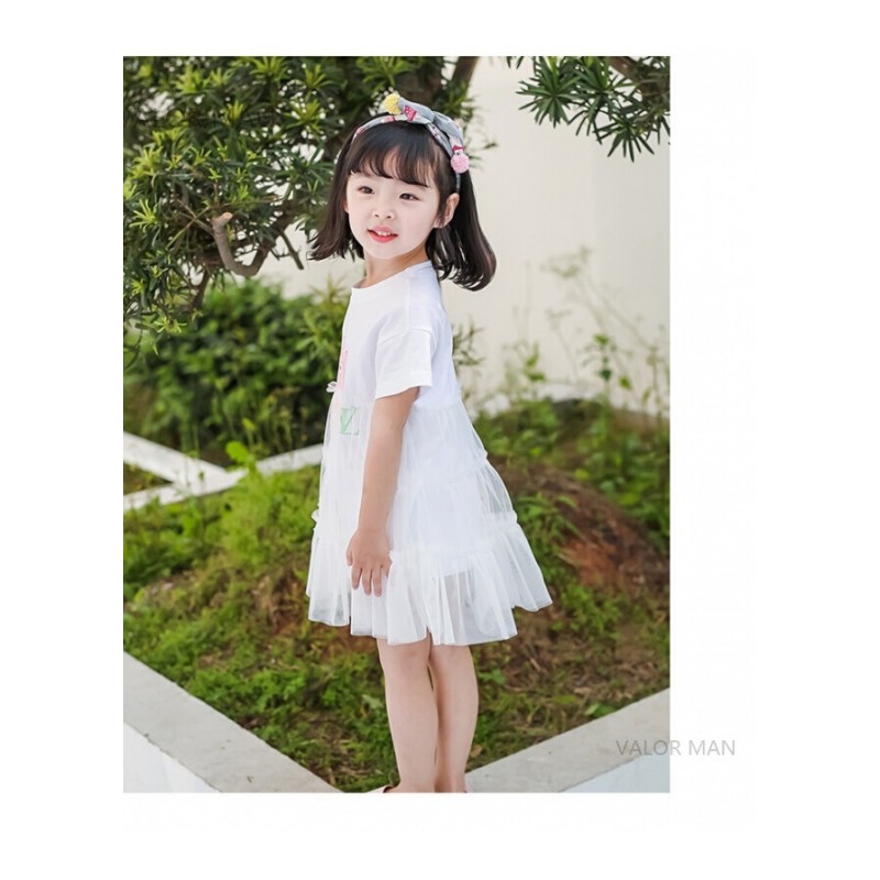 小猪佩奇裙子女宝宝洋气裙子韩版夏装网纱裙6岁小女孩公主裙
