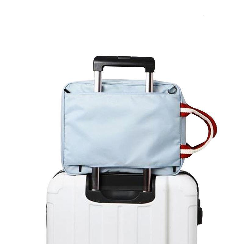 旅行防水手提包男女大容量行李收纳包斜挎包套拉杆箱出差短途旅行包