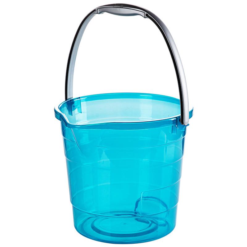 加厚塑料桶大号透明拖把桶家用洗澡洗衣桶手提圆形洗车水桶