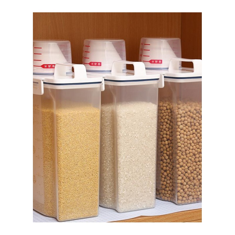 benys日本冰箱保鲜盒居家收纳盒厨房收纳箱杂粮储物盒防潮防霉米桶