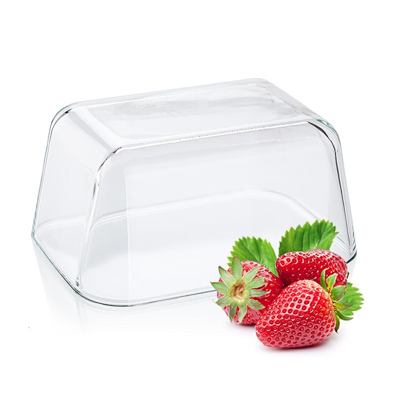 耐热玻璃保鲜盒大玻璃饭盒适用微波炉