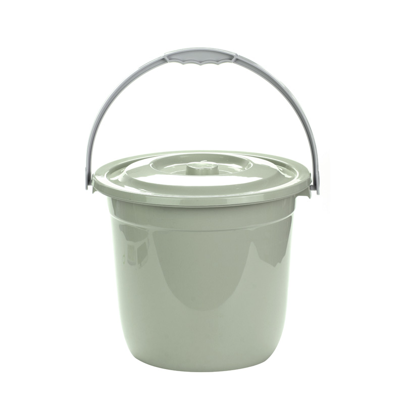 手提带盖塑料小水桶家用加厚洗衣桶子储水桶圆桶塑料桶宿舍洗衣桶