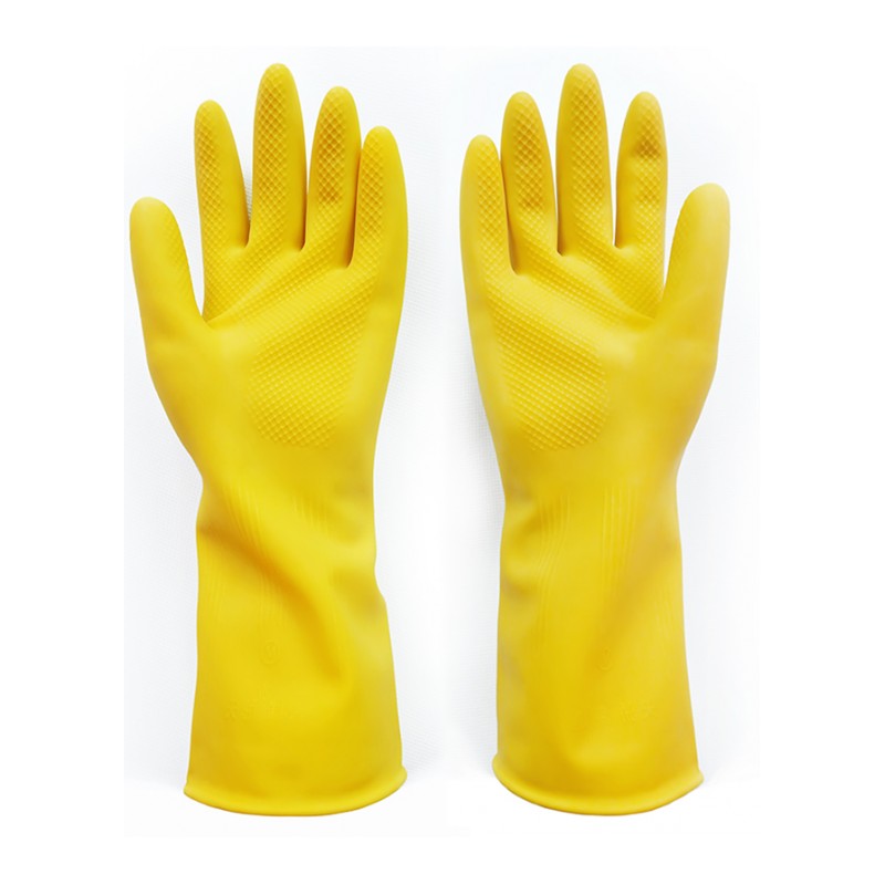 南洋牛筋乳胶手套加厚耐用橡胶手套家务厨房防水洗碗塑胶胶皮清洁