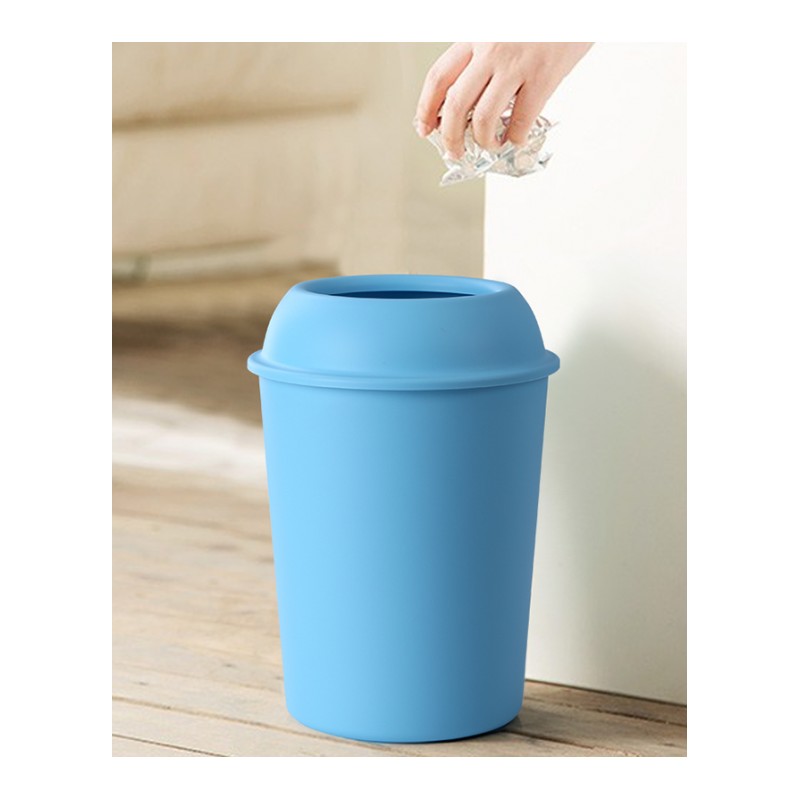 家用垃圾桶厨房客厅卫生间创意欧式垃圾筒大号非脚踏式无盖收纳桶
