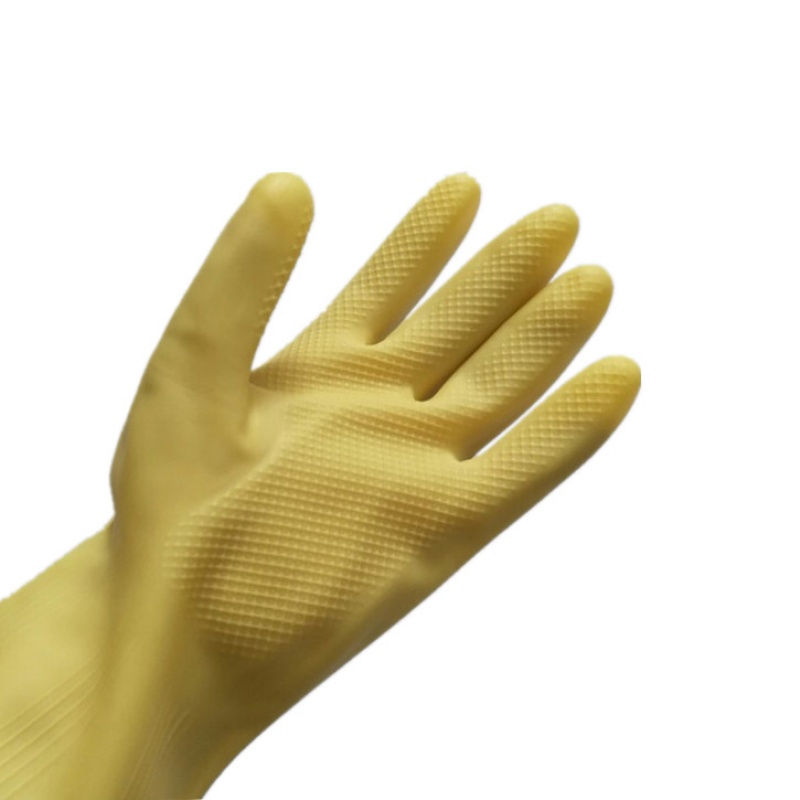 乳胶橡胶牛筋胶皮家务防水洗碗洗衣保洁塑料耐用加厚手套