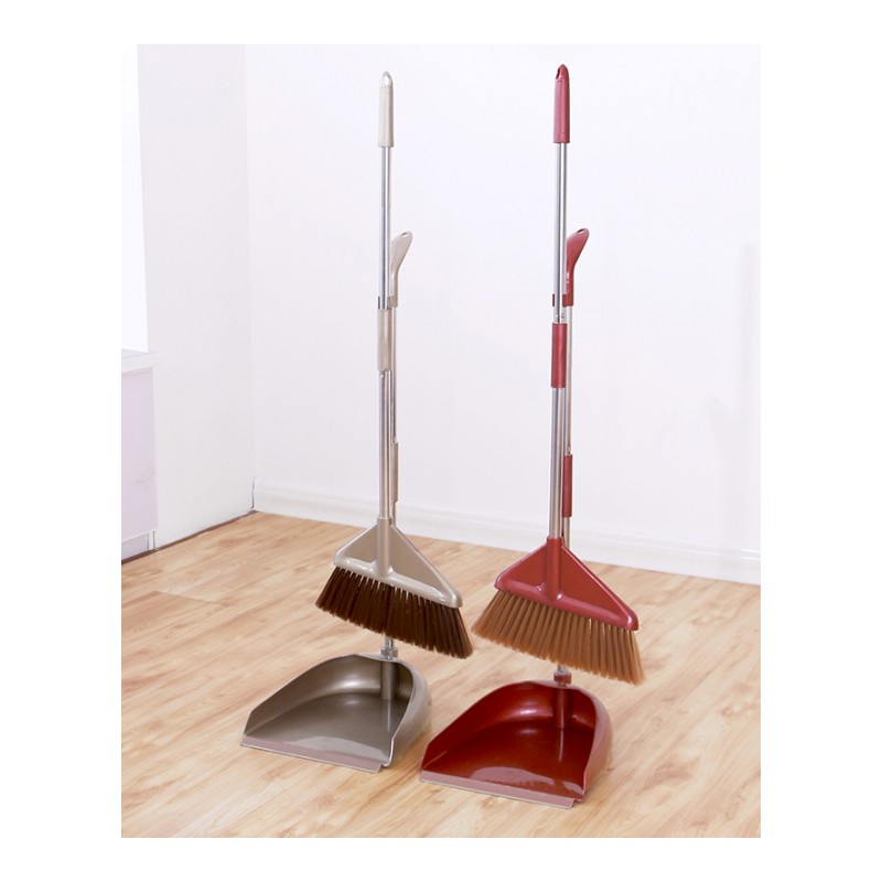 室内畚箕扫把簸箕套装软毛扫帚组合家用扫地板扫把大畚斗加厚笤帚