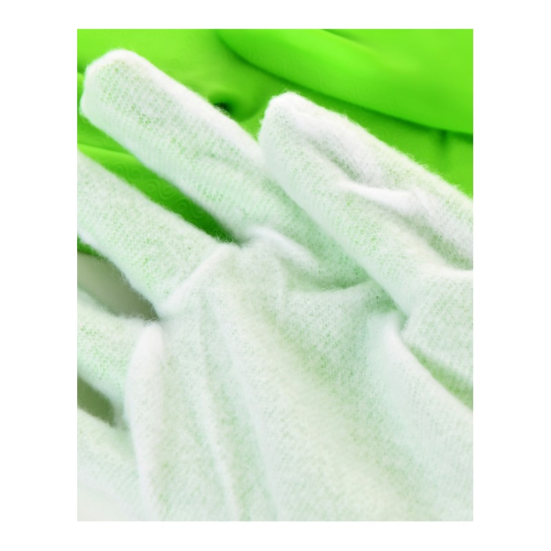 保暖加厚加绒手套乳胶清洁家务手套 洗碗洗衣服橡胶防水防滑手套