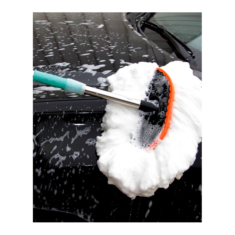 洗车刷子长杆伸缩软毛刷车拖把擦车专用清洁工具汽车用品拖把