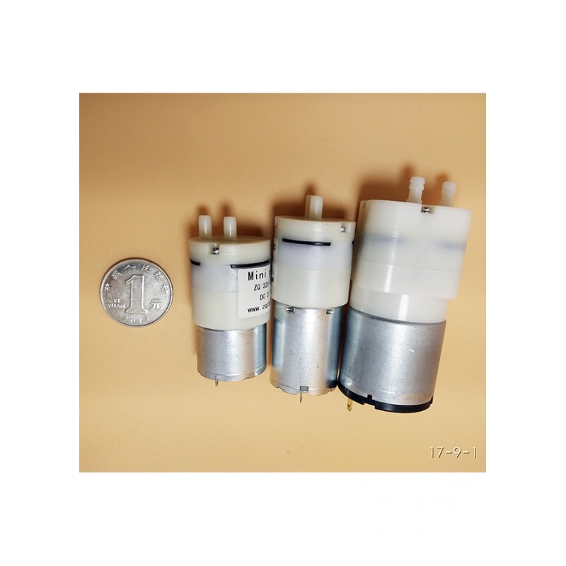 6V12V5L大流量微型小型静音真空泵抽气充气两用直流电隔膜泵
