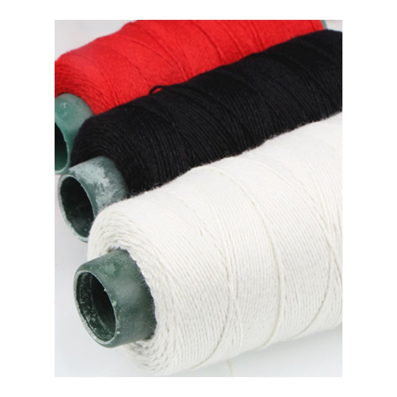 麻袋线封口线粗棉线被子线缝口袋线-白色6股(4个装)