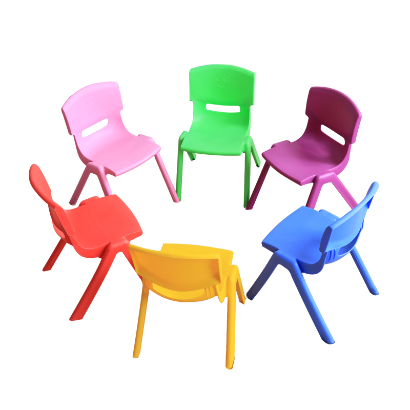 幼儿园椅子加厚靠背收纳凳儿童塑料椅宝宝小凳子