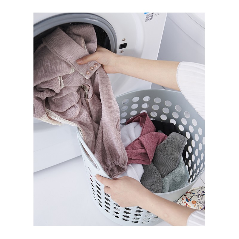 洗衣篮浴室收纳篮塑料脏衣篮收纳筐玩具杂物衣物收纳卫生间脏衣篓