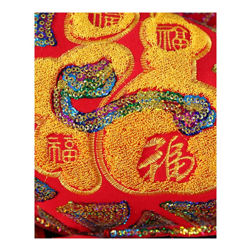 新年鱼装饰用品年年有余挂件春节中国结过年元旦客厅玄关节日挂饰-红鳞福50