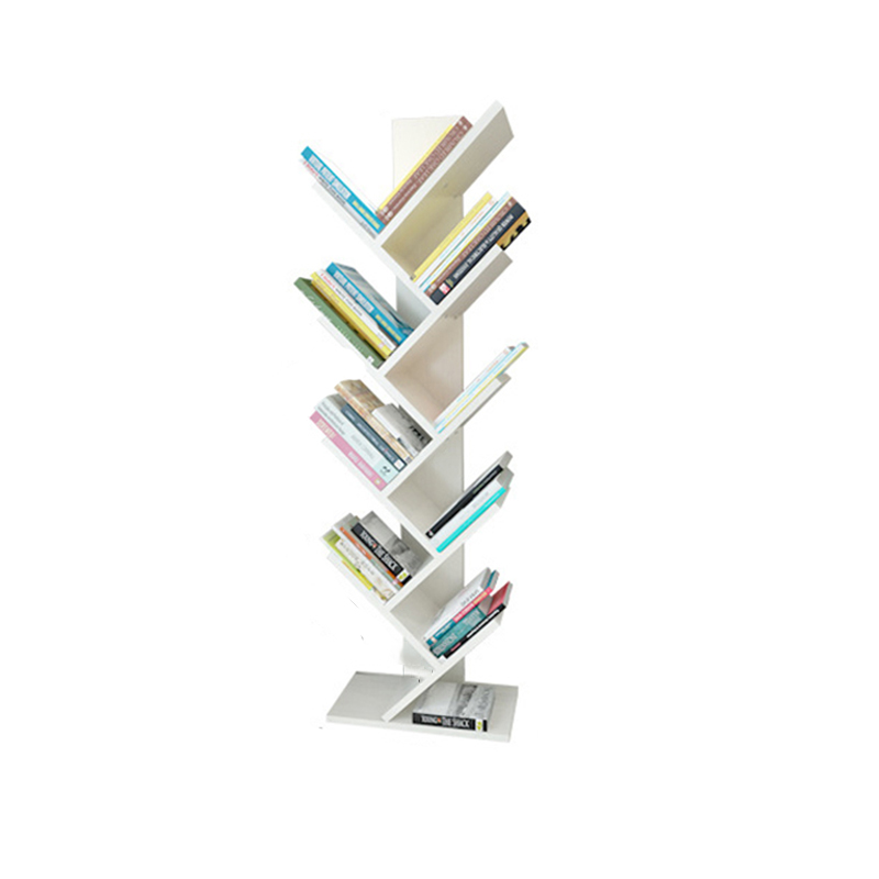 创意树形书架现代简约木质落地架学生时尚便捷书架儿童置物架
