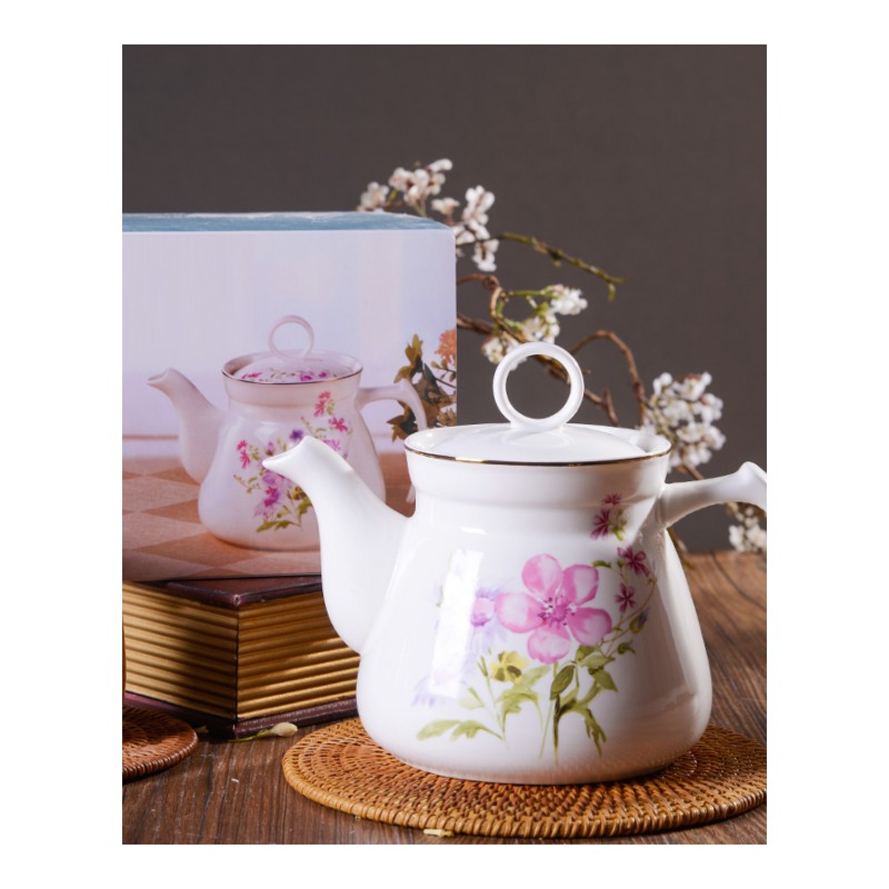 时尚陶瓷茶壶凉水壶大容量冷水壶家用夏季茶壶