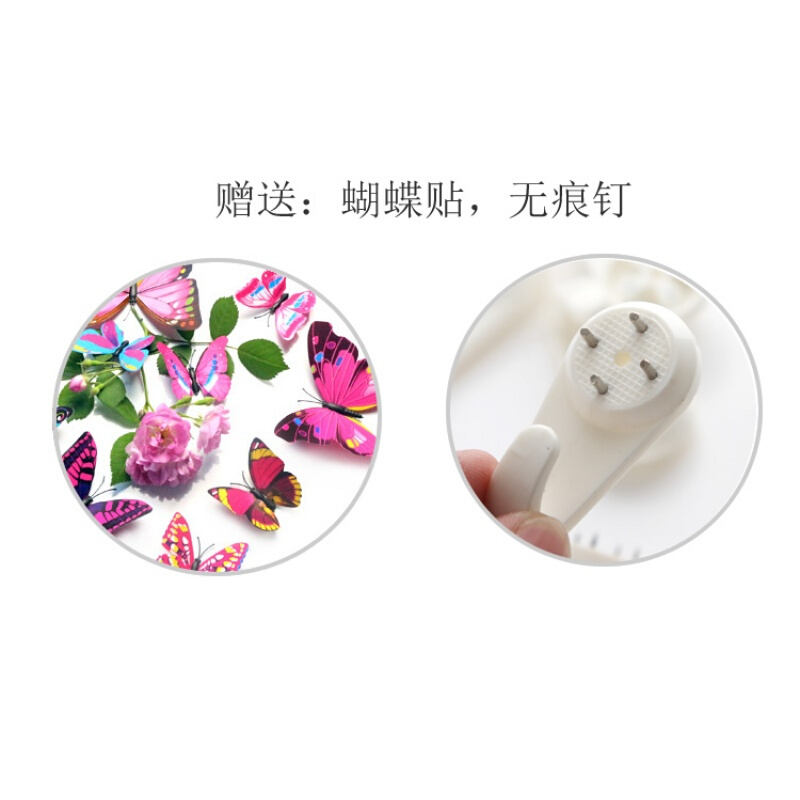 18新款壁挂花盆墙面小清新文艺绿萝水培植物容器装饰品壁饰悬挂玻璃花瓶