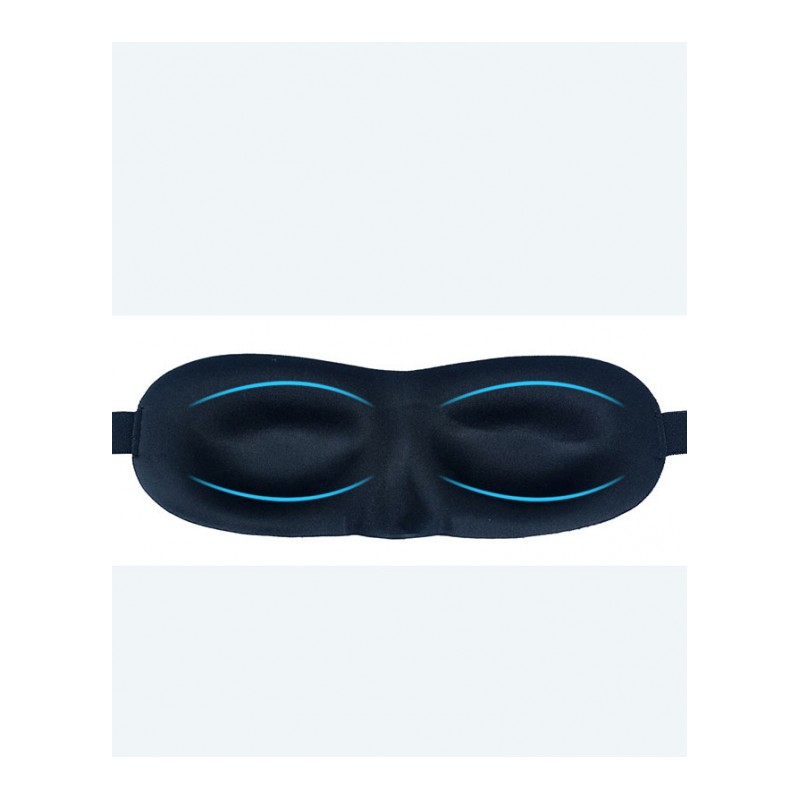 (买一送二)3D立体眼罩睡眠遮光透气男女情侣款睡觉护眼罩卡通可爱送耳塞套装舒适亲肤生活日用日常防护遮光眼罩