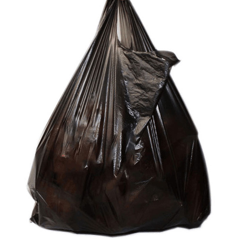 黑色背心式垃圾袋加厚手提式家用办公厨房一次性塑料袋清洁用品一次性用品垃圾袋家居家用垃圾袋
