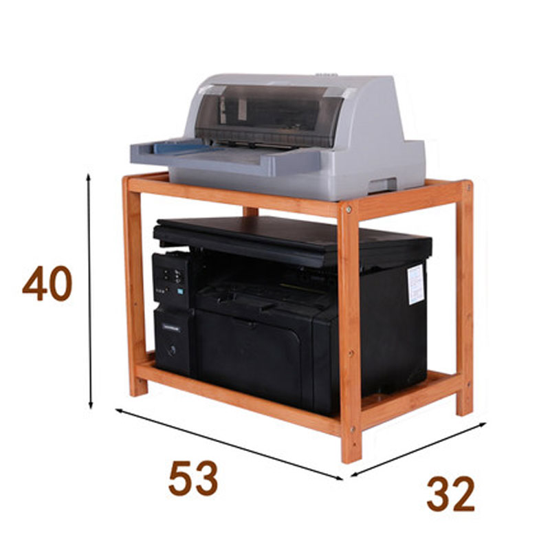 移动打印机架子置物架现公桌面多层收纳架复印机架子实木柜子多色多款多功能生活日用收纳用品时尚创意简约收纳层架