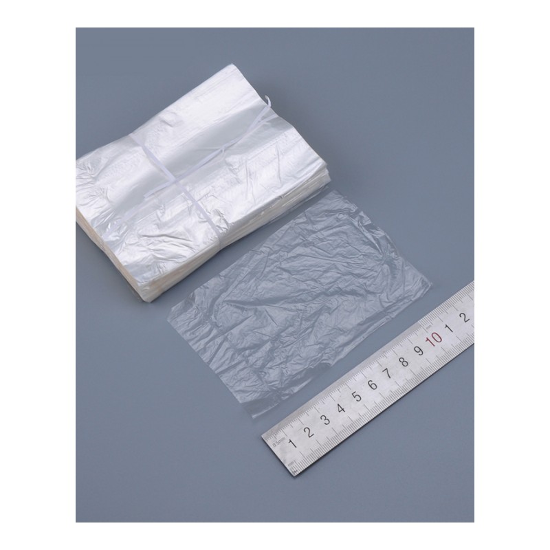 小袋子迷你小号透明薄袋 苹果塑料袋子 水果保鲜包装袋 1000个生活日用家居家庭清洁收纳整理用品储物袋收纳袋储