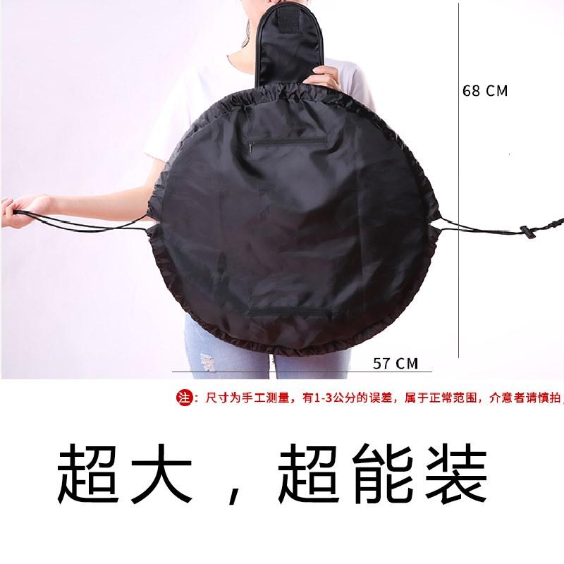 韩国懒人抽绳化妆包化妆品大容量收纳包防水便携洗漱包旅行收纳袋