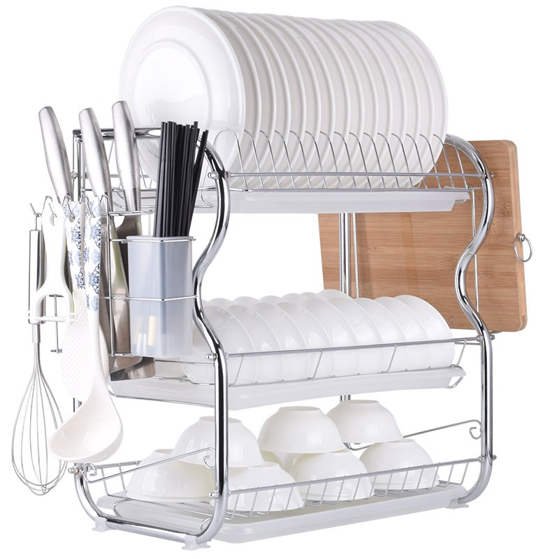 碗架收纳架厨房置物架碗柜餐具晾放碗盘架子洗碗池水碗筷沥水架