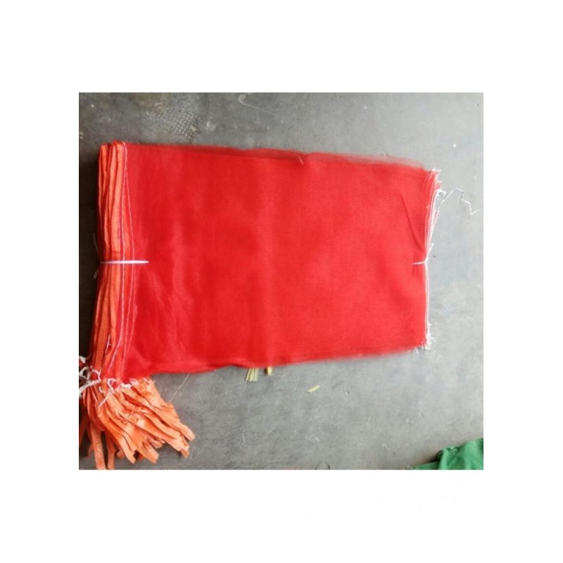防漏红色水果固定细网纱网收纳袋纱网袋食品塑料超轻土豆红色袋子