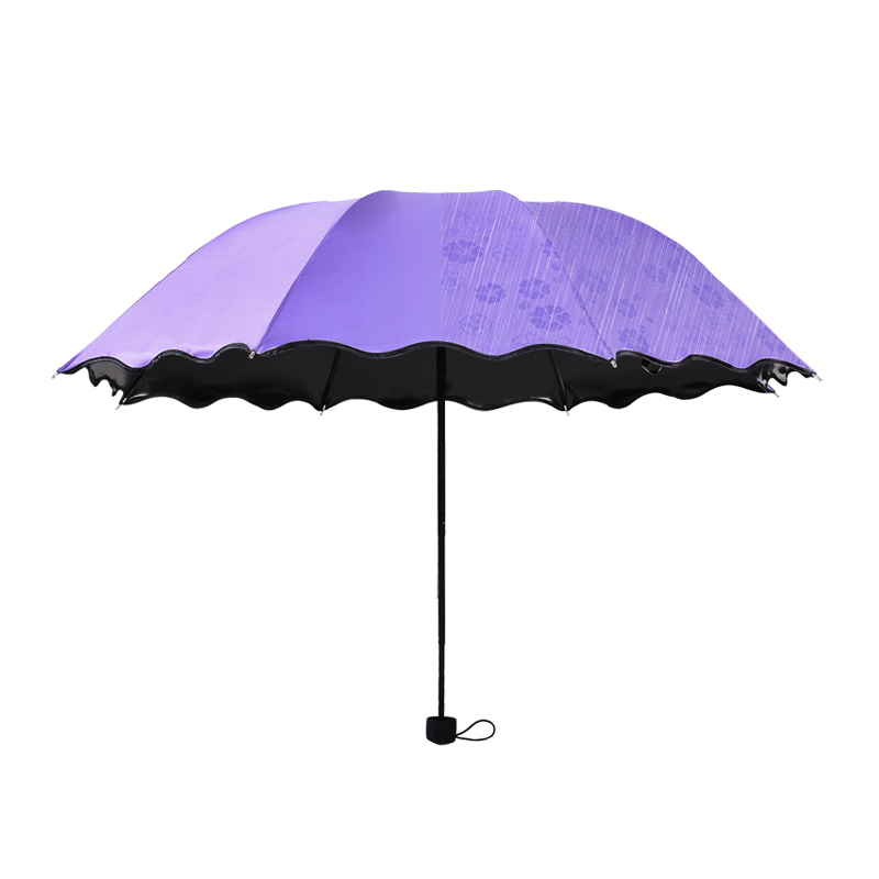轻迷你口袋雨伞女简约学生折叠晴雨两用女神小防晒太阳伞