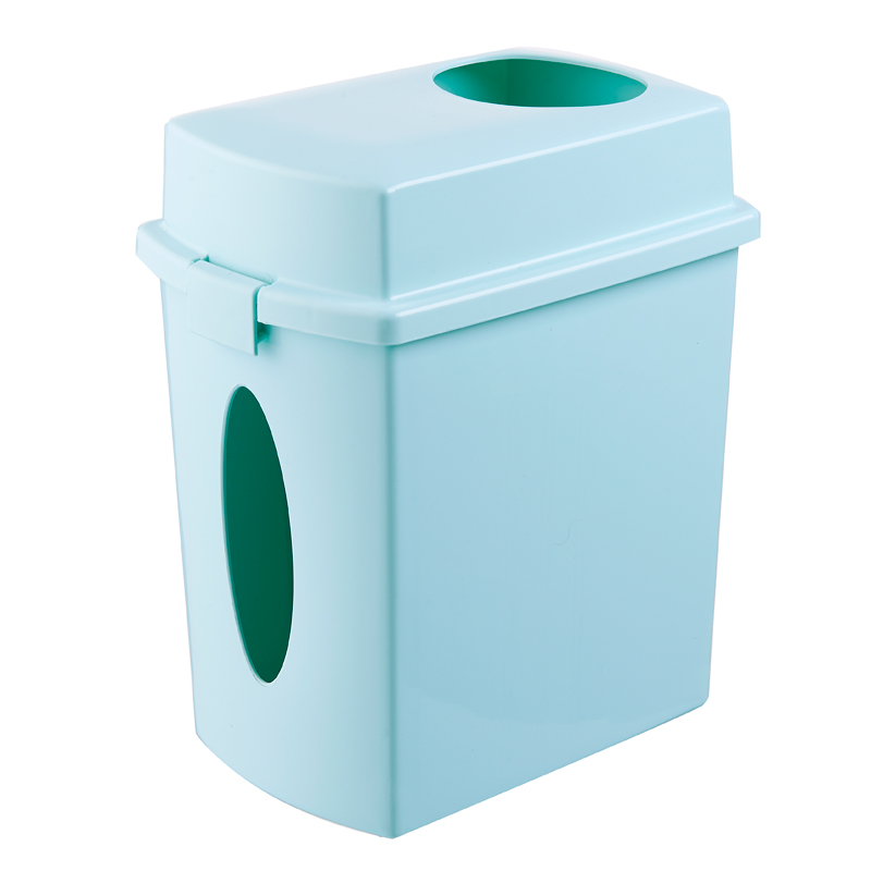 塑料桌面垃圾桶创意迷你抽纸盒厨房卧室垃圾纸巾收纳盒