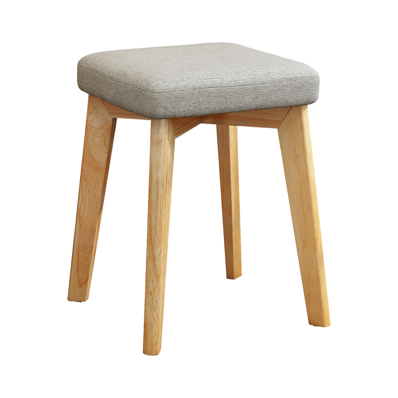 凳子家用实木小板凳沙凳子时尚创意简约现代小椅子小圆凳矮凳