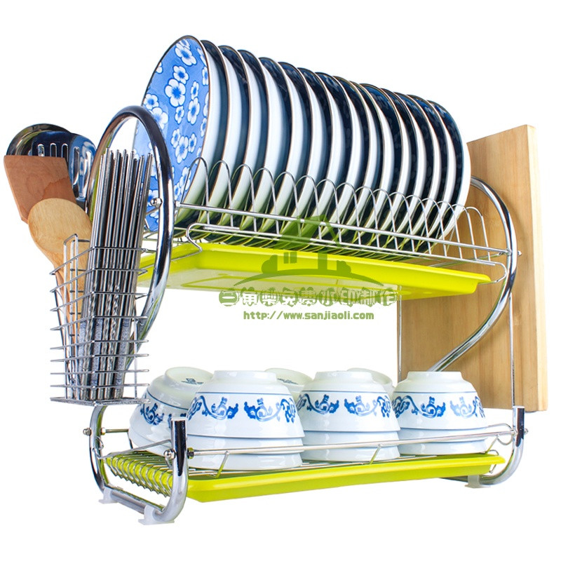 厨房置物架碗架沥水架家用放碗碟架储物架碗盘用品滤水碗筷收纳架