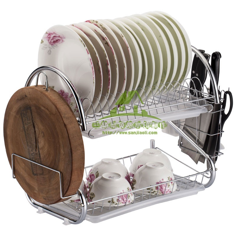 碗架沥水架篮家用厨房置物控晾盘子放碗碟箱装碗筷收纳盒