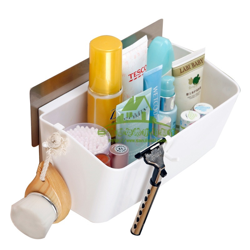 强力浴室吸盘式置物架收纳厕所壁挂洗手间卫生间吸壁式置物架收纳层架浴室置物架