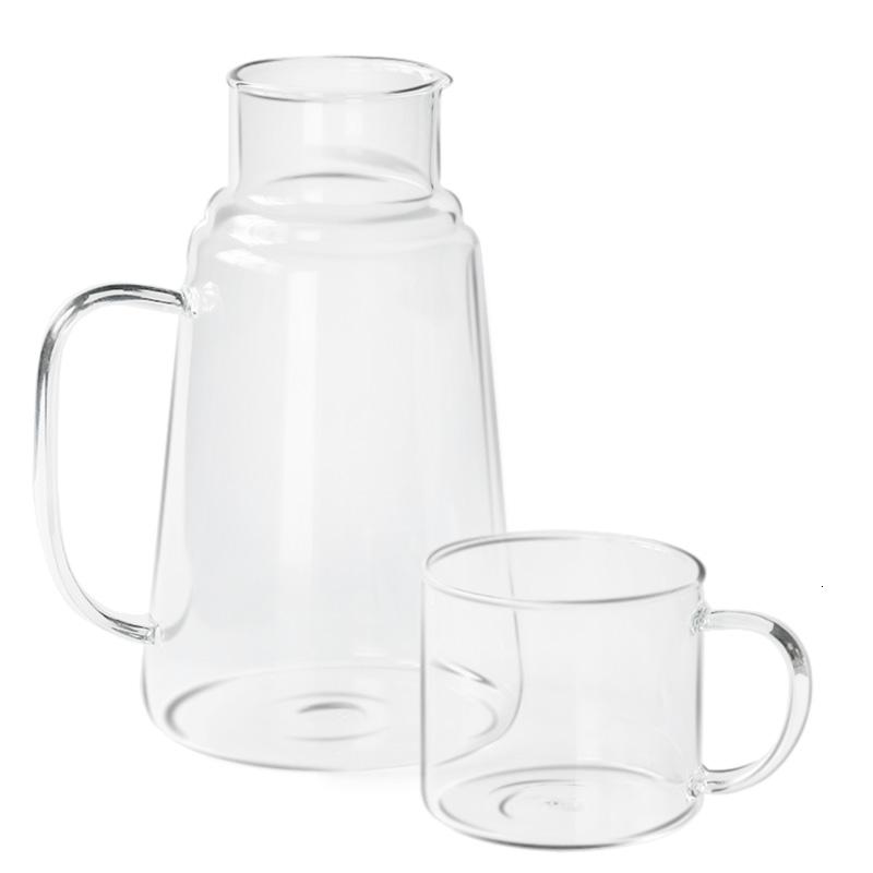 大号冷水壶壶凉水瓶大容量凉水壶套装玻璃耐高温家用冷泡茶壶