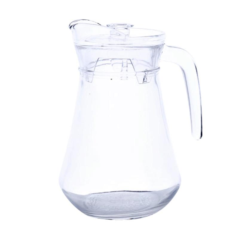 冷水壶玻璃凉水壶家用大容量耐热水壶饮料果汁扎壶水壶套装