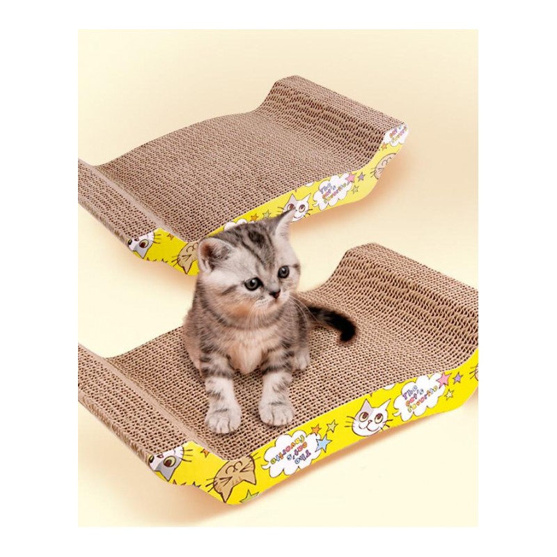 猫玩具逗猫棒猫抓板4件套猫咪磨爪玩具