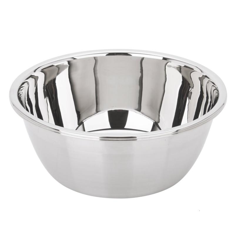 304不锈钢盆加厚餐盆子大料缸圆形汤盆打蛋盆和面盆脸盆洗菜盆