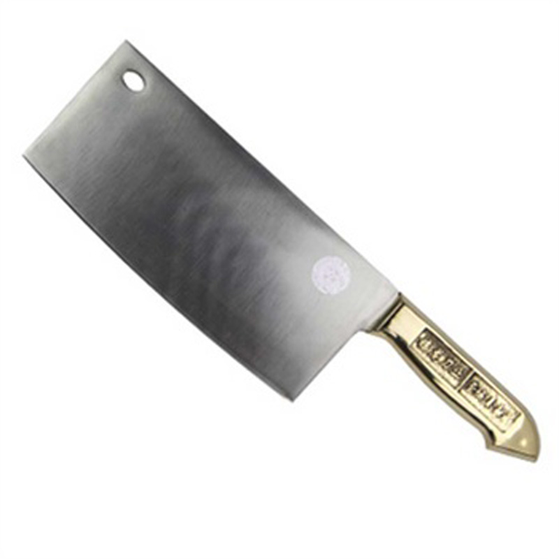 楼龙 精品铜柄厨房用刀 优质熟食钢刀 6651 CF-154 切片刀 菜刀