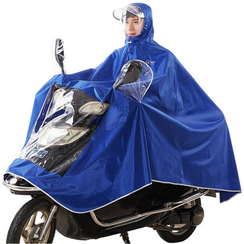 雨衣电瓶车成人徒步女电动自车行车雨衣男单人骑行摩托车雨披创意简约家居家晴雨用具