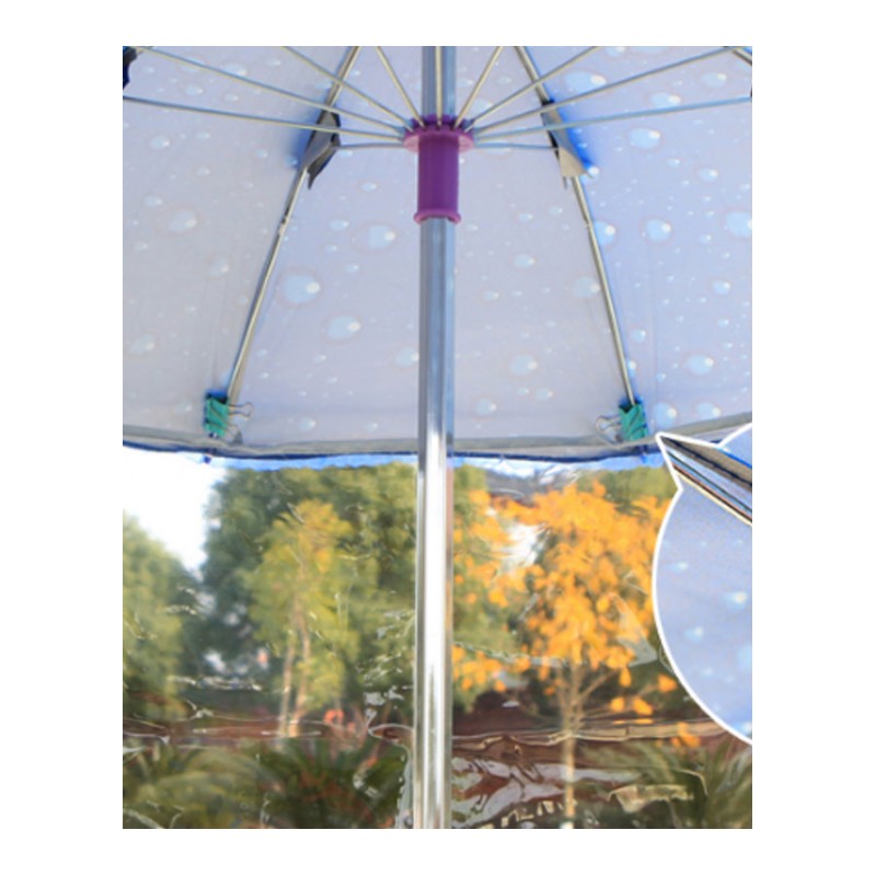 电动摩托车遮雨蓬棚遮阳伞雨伞电瓶自行车挡风罩挡雨透明生活日用晴雨用具雨棚