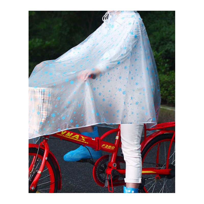 电动摩托车雨衣电车自行车单人雨披骑行男女成人透明雨批生活日用晴雨用具雨披雨衣